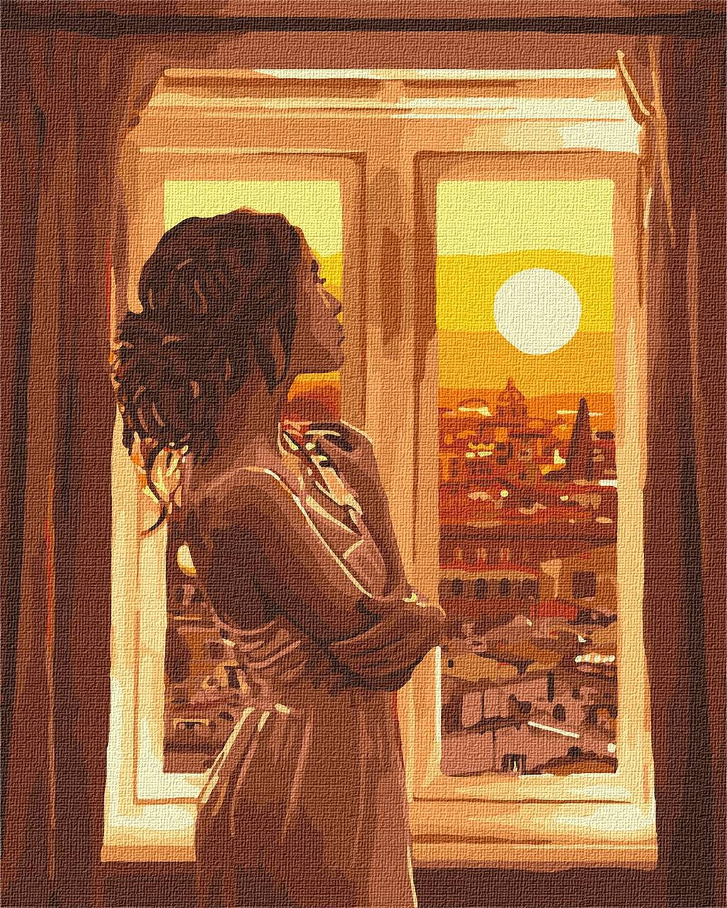 

Картина по номерам 40×50 см. Золотой рассвет. Идейка. КНО4648