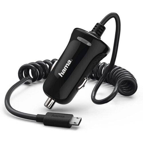 

Автомобильное зарядное устройство Hama Car Charger micro USB 2.4A black