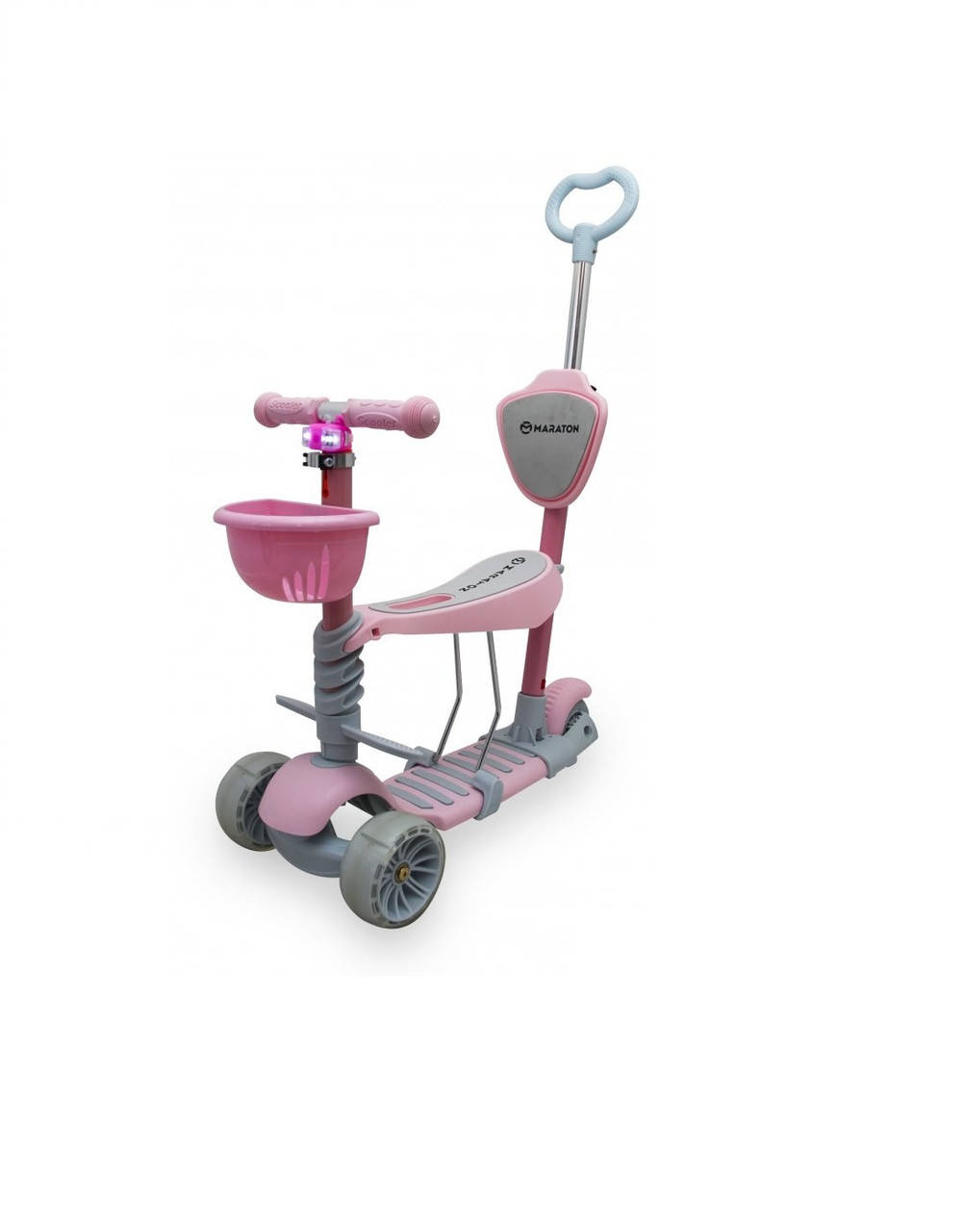 

Самокат Maraton 5 в 1 Tucson 2020 розовый