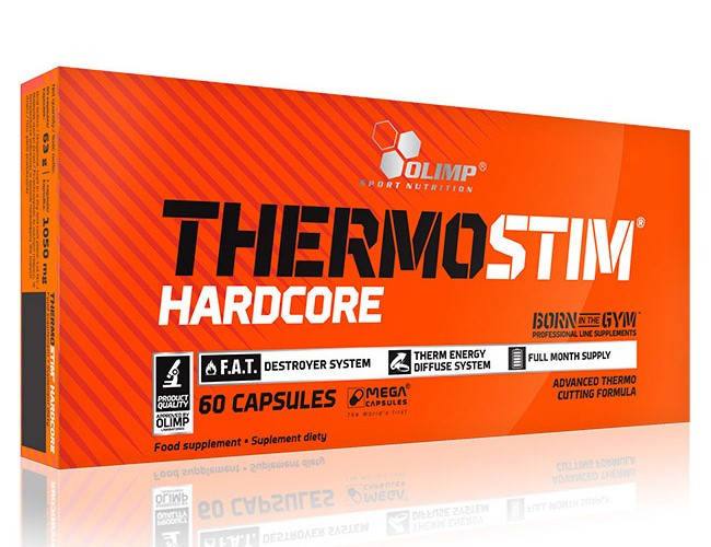 

Мощный жиросжигатель для быстрого снижения веса OLIMP Thermo Stim Hardcore 60 caps