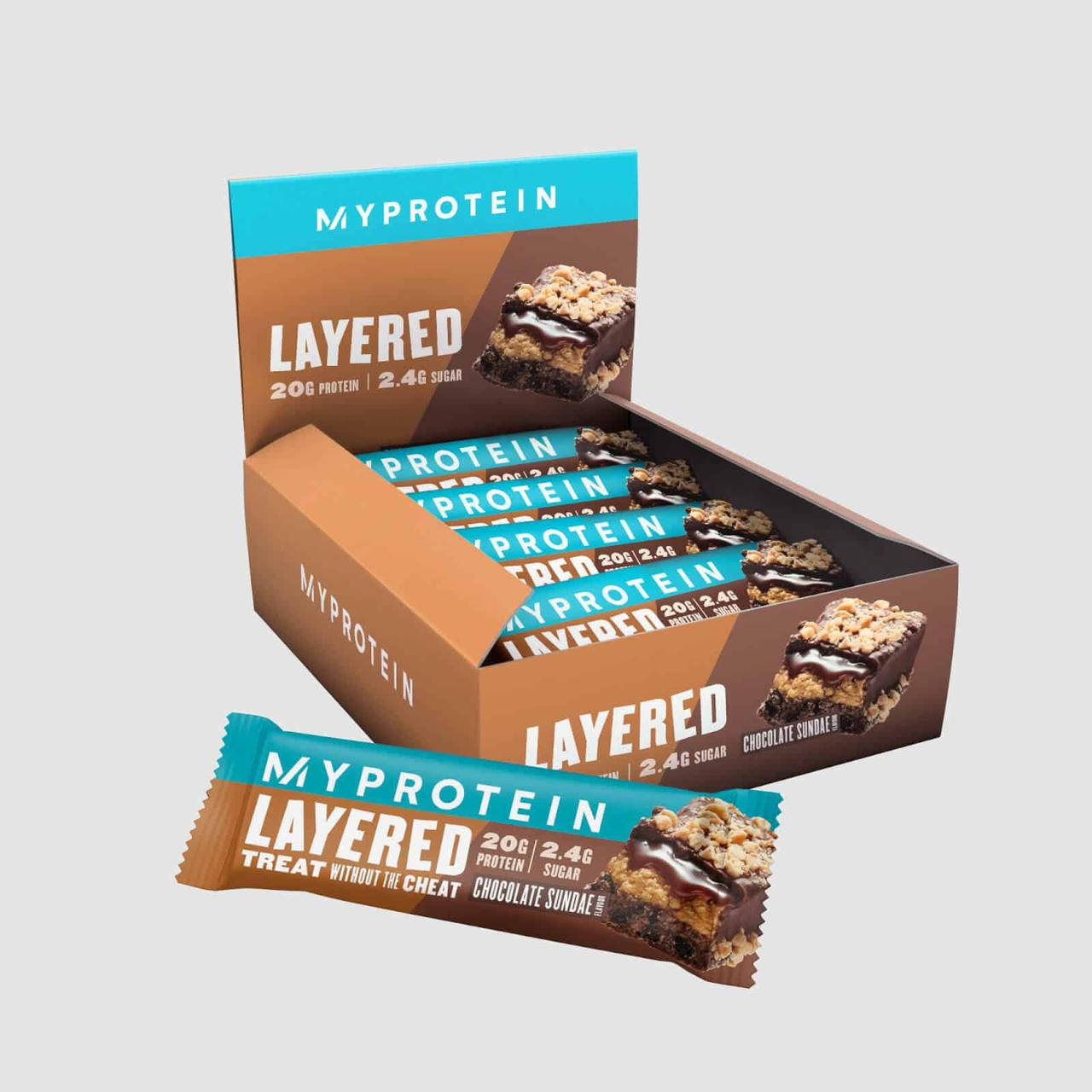 

Myprotein 6-слойный протеиновый батончик, вкус - Шоколадное мороженое, 1x60g