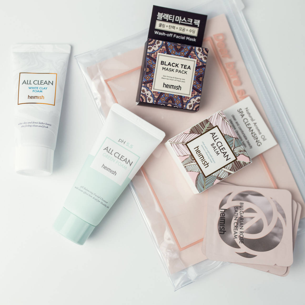

Набор миниатюр для очищения кожи Heimish All Clean Mini Kit