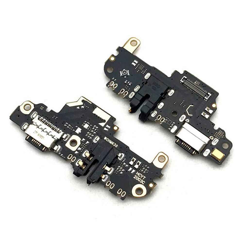 

Нижняя плата Xiaomi Redmi K30 с разъемом зарядки и микрофоном