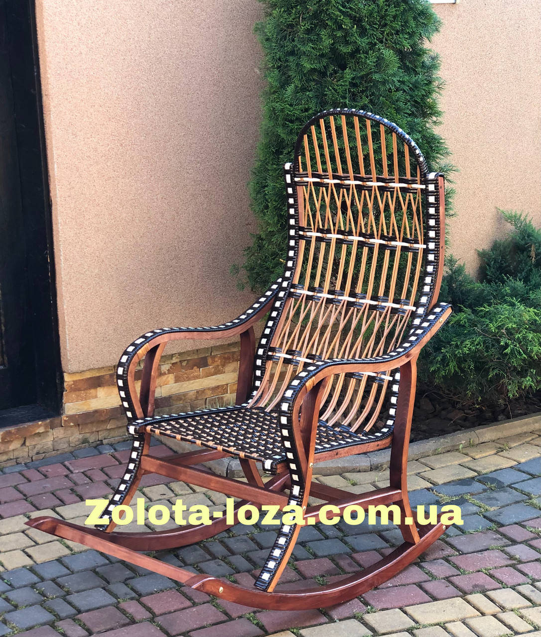 

Кресло-качалка из ротанга розборная. " Релакс " Арт: 9975