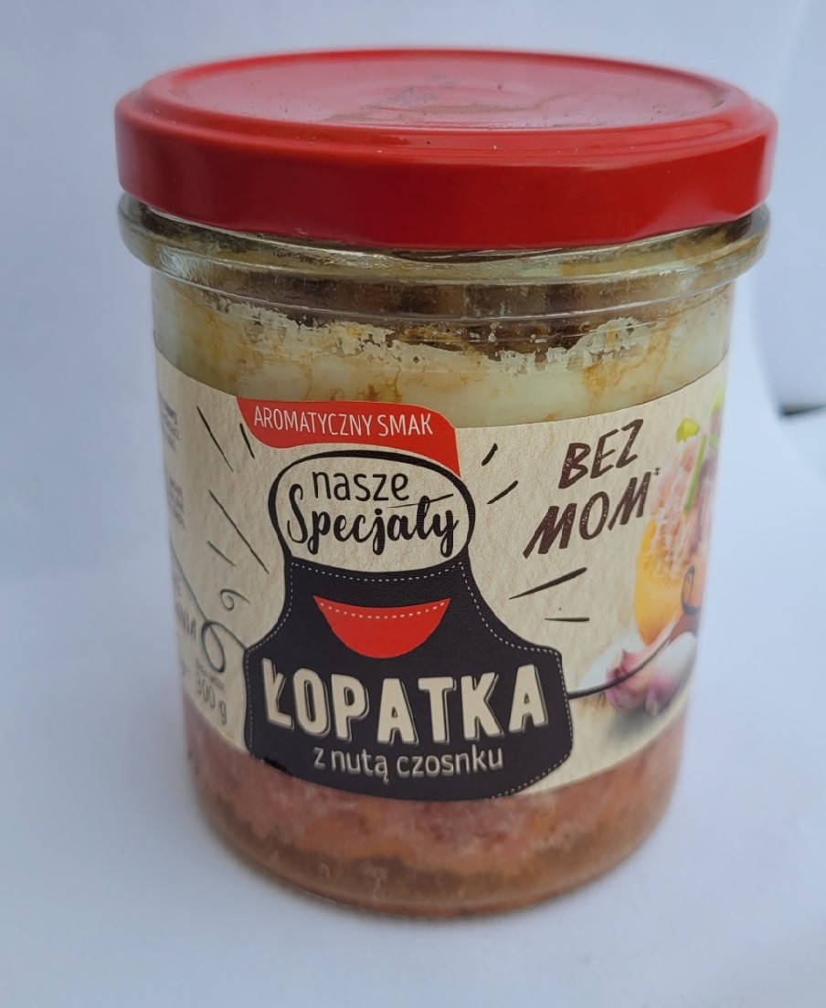 

Консерва «Лопатка с чесноком 300 г»