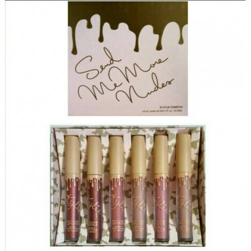 

Набор помад 6 штук KYLIE Send Me More Nudes Matte Lipstick