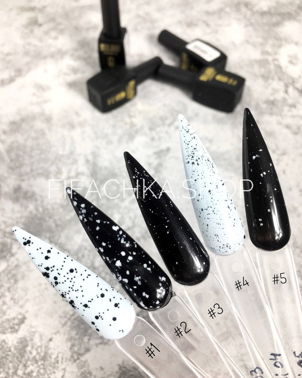 

Топ конфетти для гель лака Милано без липкого слоя (No Sticky Top Confetti Milano) 10 мл №2