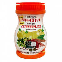 Чаванпраш с шафраном (Chyawanprash with Saffron, Patanjali) 500гр.