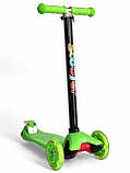 Дитячий самокат Scooter Maxi Light 072 , самокат для дитини, якісний самокат, фото 3