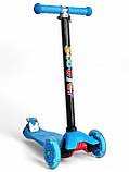 Дитячий самокат Scooter Maxi Light 072 , самокат для дитини, якісний самокат, фото 4