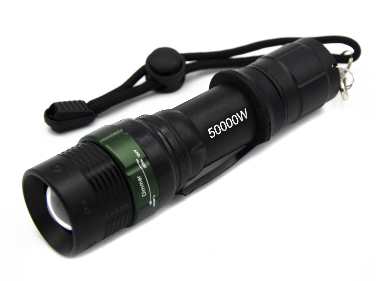 Ліхтар ручний акумуляторний Police BL-8455 T6 Zoom 1x18650/3хААА Black (7_00850), фото 1
