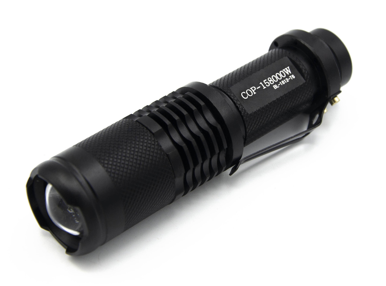 Ліхтар ручний акумуляторний Police BL-1812 1х Cree XM-L T6 Zoom 1x18650 Black (7_00862), фото 1