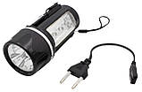 Ліхтар ручний акумуляторний RIAS 15628 3xLED+3xLED з магнітним кріпленням Black (7_00896), фото 2