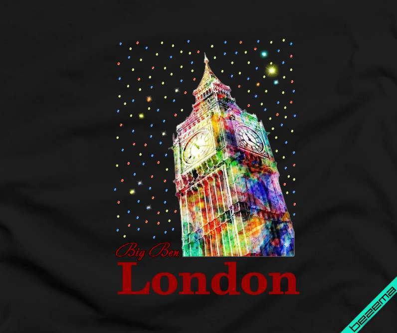 Аплпикации на спідниці London big Ben