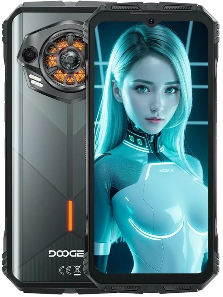 Захищений смартфон Doogee S Punk Black 6/256GB 10800mAh IP68/IP69K NFC