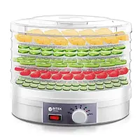Сушарка для овочів і фруктів на 5 ярусів 1200Вт BITEK BT-6800