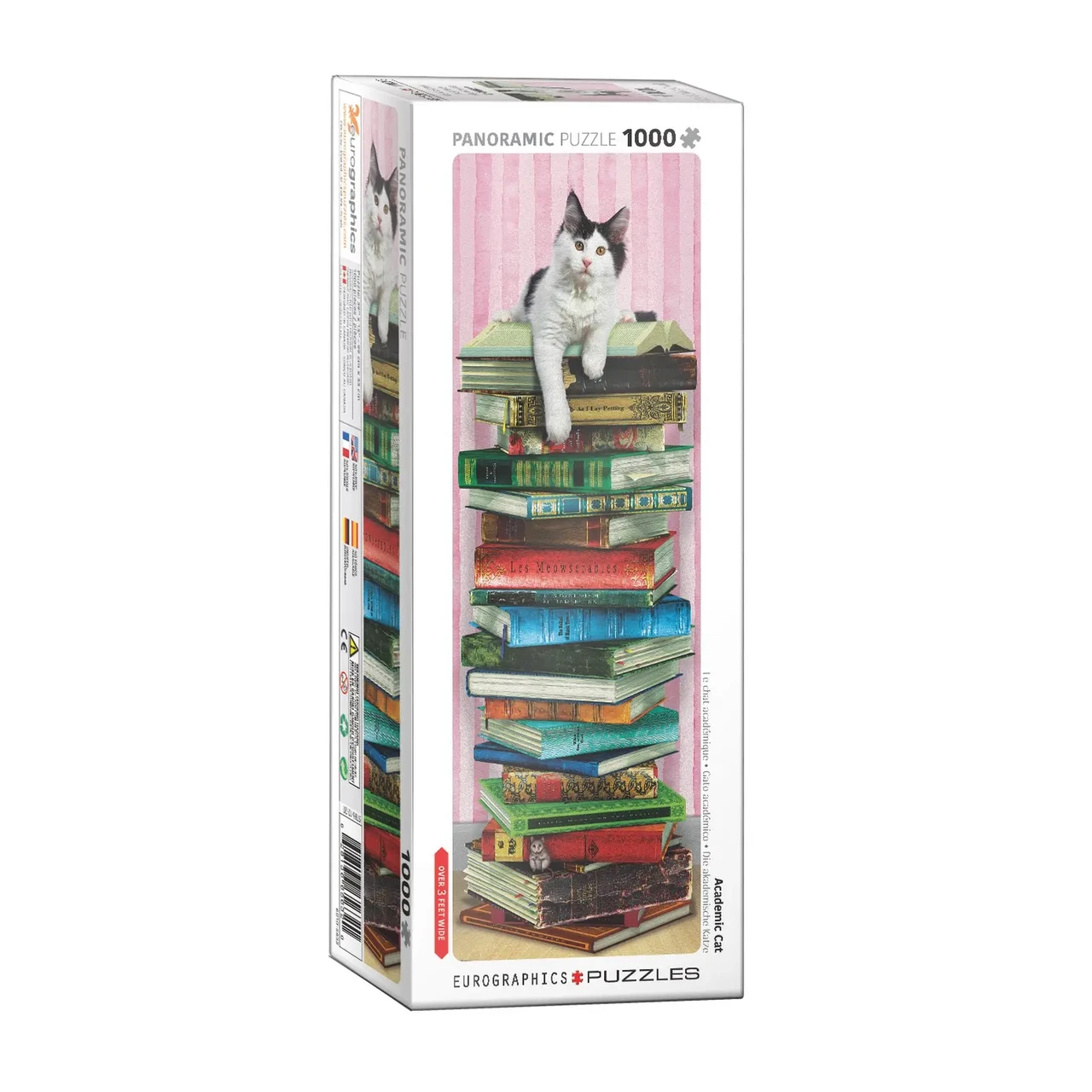 Пазл Eurographics Вчений кіт, 1000 елементів панорамний (6010-5632), фото 1