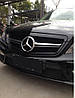 Решітка радіатора Mercedes W212 (09-13) тюнінг стиль AMG (чорний глянець), фото 4