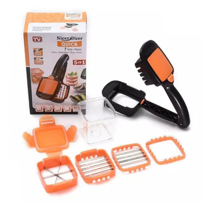 Овочерізка з контейнером Nicer Dicer 2 (5 в 1)