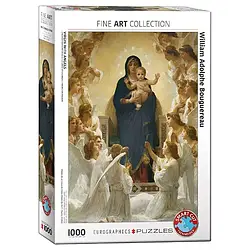 Пазл Eurographics Богородиця з ангелами. Вільям Бугро, 1000 елементів (6000-7064)