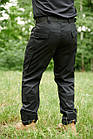 Тактичні армійські, повсякденні, робочі карго штани Sokil COMBAT 7, ріп-стоп, колір чорний, фото 2