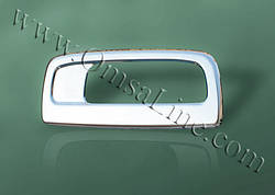 Накладка на ручку дверцят багажника (нерж.) - Renault Kangoo (2008+/2013+)