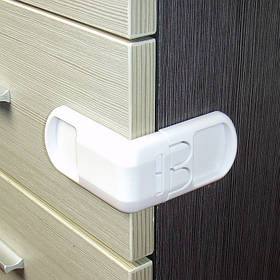 Кутовий замок для ящиків з двома кнопками (03053)