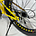Велосипед Fatbike Hammer-JUPITER 24" Алюмінієва рама 17", жовтий, фото 2