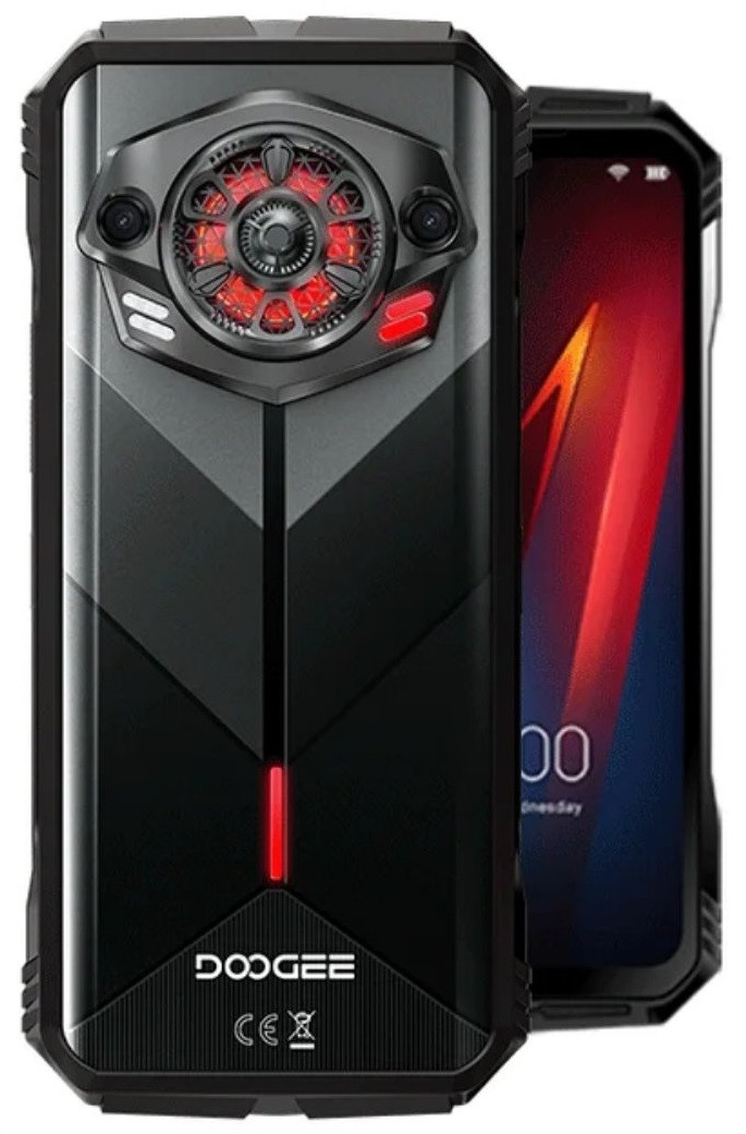 Смартфон Doogee S Punk Black 6/256GB 10800mAh NFC IP68, IP69 та MIL-STD-810H, фото 1