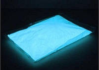 Светящийся порошок люминофор голубой, упаковка 100 г