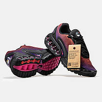 Кросівки Nike Air Max DN All Day Red Black Purple / Найк Аїр Макс ДН Олл Дей Червоні з Чорним та Фіолетовим, фото 6