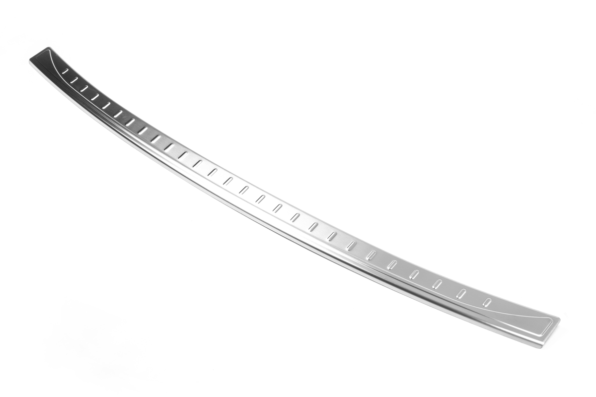 Накладка на задній бампер Omsa Line для Volvo XC90 2015+ Хром порож Вольво ХС90, фото 1