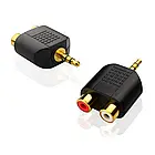 Аудіо перехідник Jack 3.5 - RCA AUX 3.5 мм