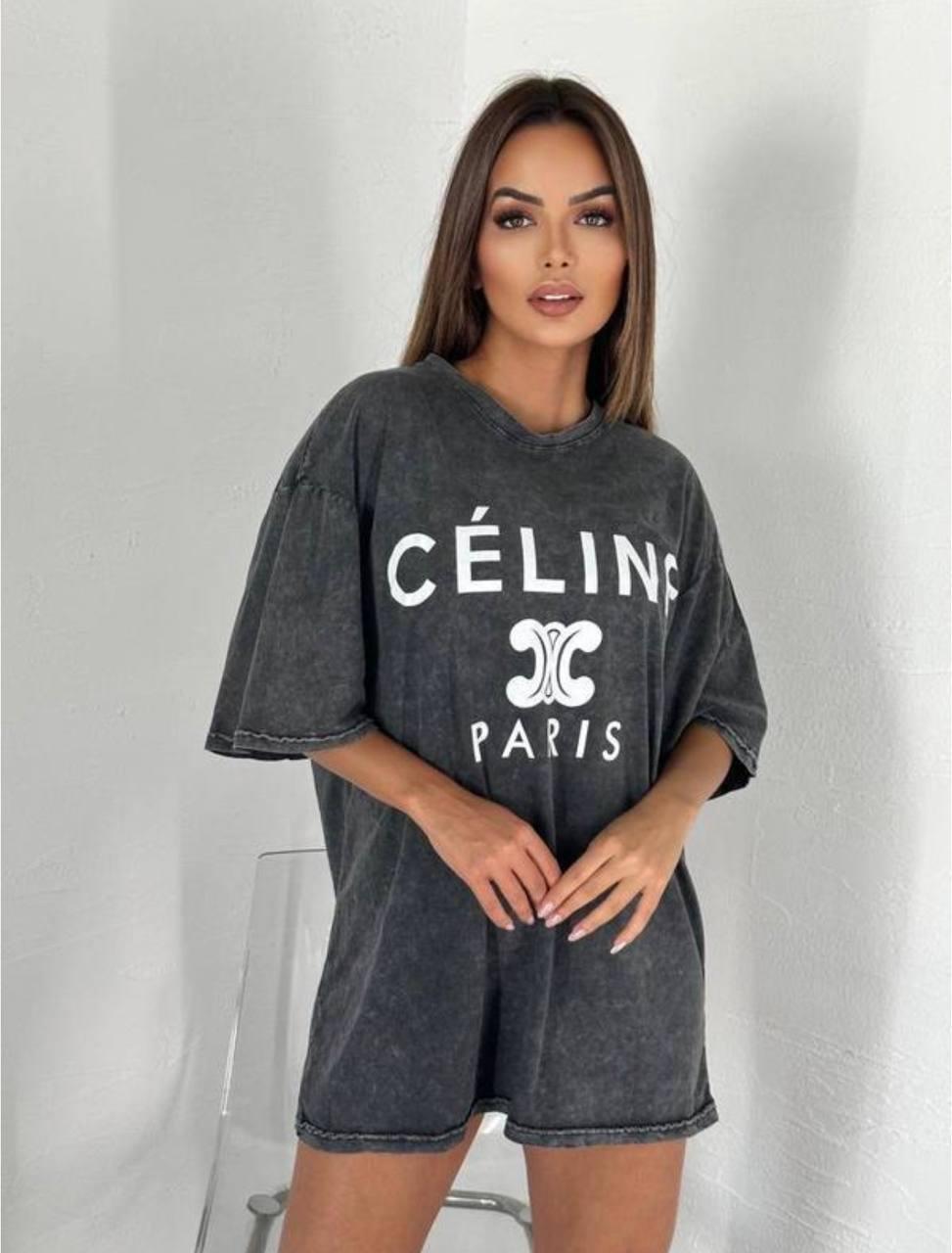 Жіноча футболка оверсайз Туреччина Селін CELINE