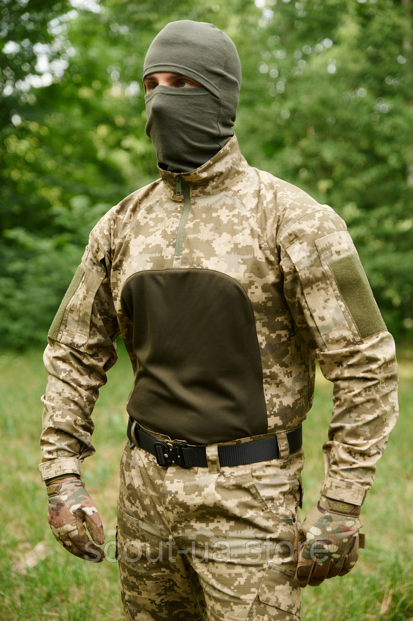 Убакс бойова сорочка піксель/олива, фото 1