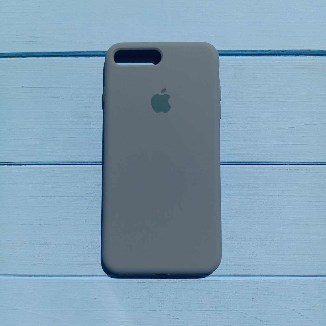 Чохол Silicone Case для Apple iPhone 7 Plus, 8 Plus Ash