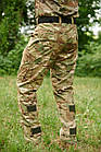 Тактичні армійські штани COMBAT 7 всесезонні ріп-стоп 7 кишень мультикам, фото 2