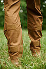 Тактичні армійські, повсякденні, робочі карго штани Sokil COMBAT 7 ріп-стоп койот 7 кишень, фото 3