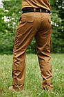 Тактичні армійські, повсякденні, робочі карго штани Sokil COMBAT 7 ріп-стоп койот 7 кишень, фото 2