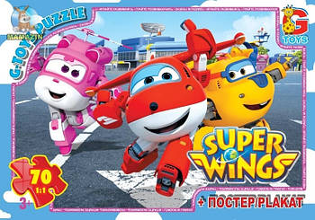 Пазлы серии "Супер крылья" 70 элементов UW222 G-Rich