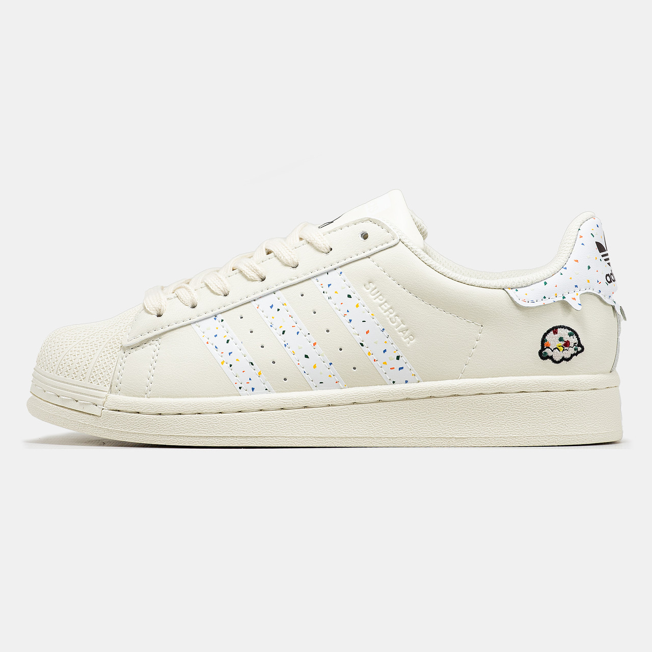 Жіночі Кросівки Adidas Superstar Beige / Адідас Суперстар Бежеві