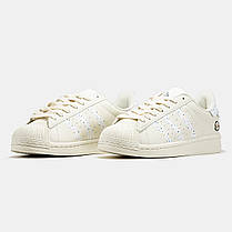 Жіночі Кросівки Adidas Superstar Beige / Адідас Суперстар Бежеві, фото 4