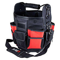 Сумка для садових інструментів на 21 кишеню з ременем 280×280×380мм 30л ТМ ULTRA
