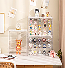 Контейнер коробка прозорий демонстраційний бокс 27*33*21 см магнітним дверцятами, фото 3