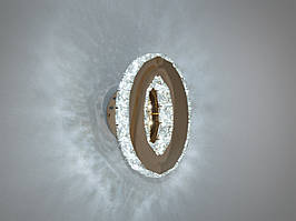 Приліжковий настінний LED світильник у спальню, колір золото, 6 W 9604G-LS