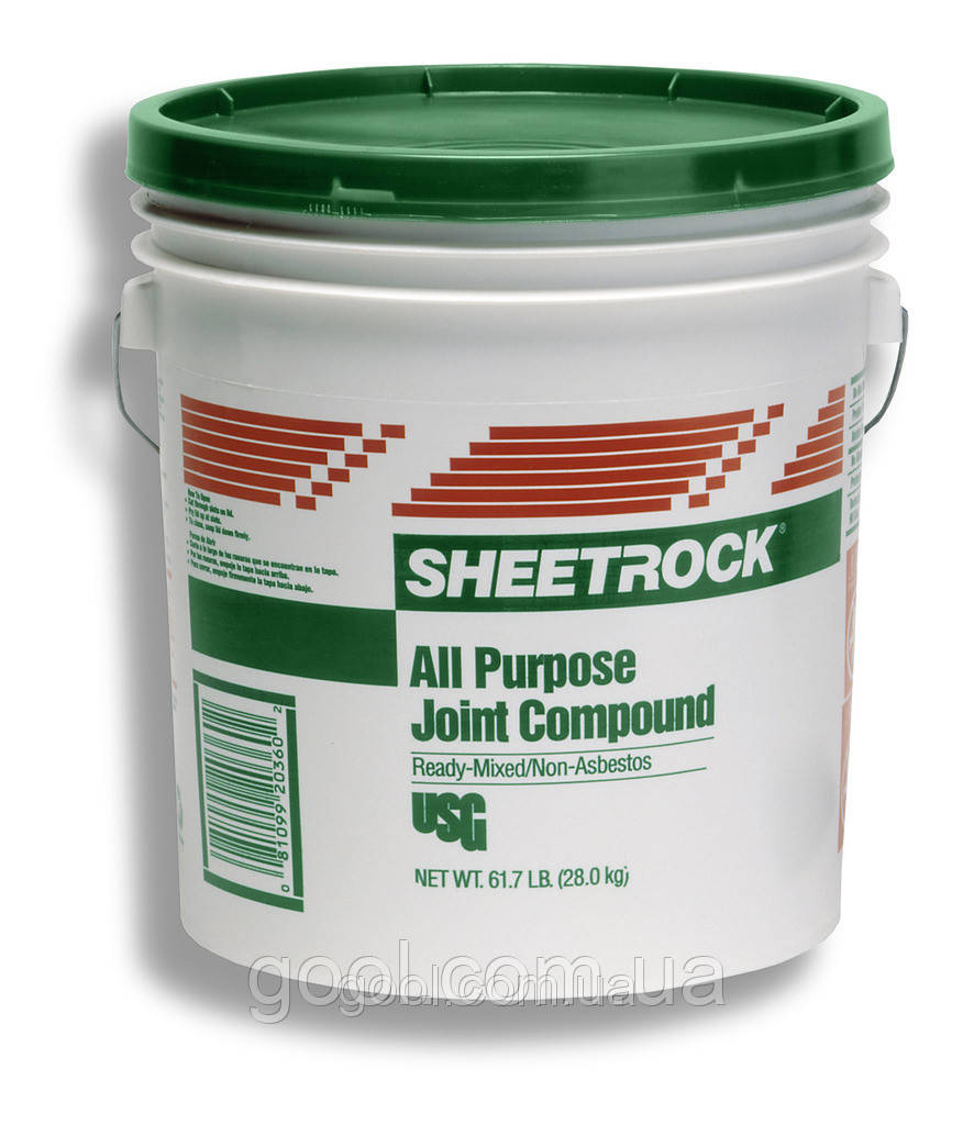 Шпаклівка фінішна готова Шитрок (Sheetrock) відро 25 кг., фото 1