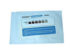 Тест-смужки для води Tespert: хлориди (солі) 5 шт./пач. Англія