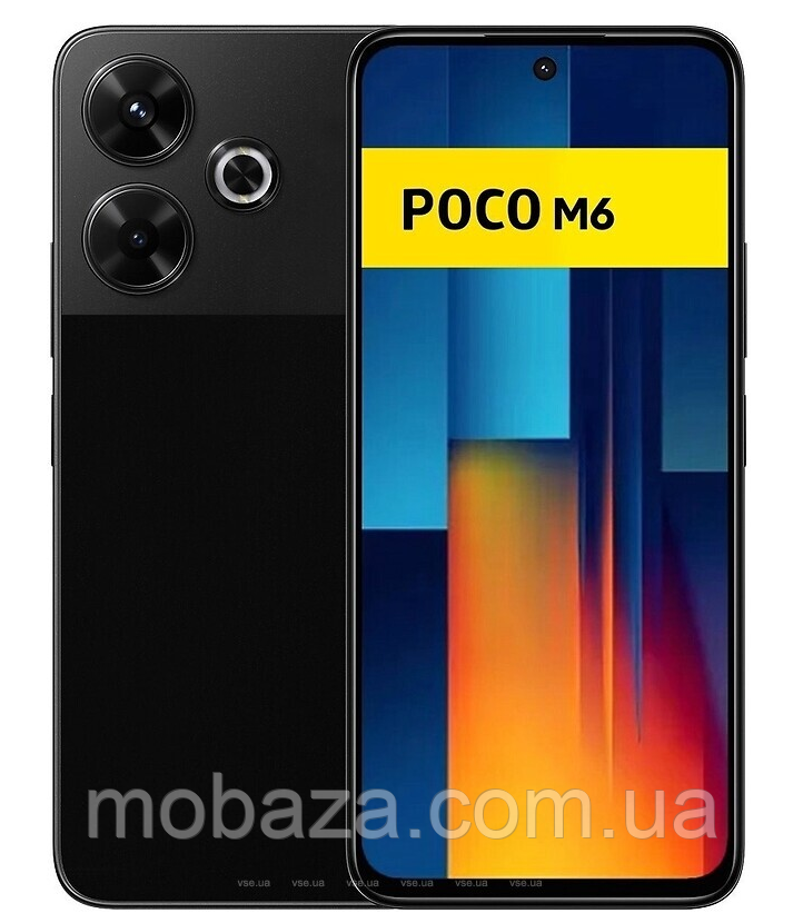 Смартфон Poco M6 4G 8/256Gb Black