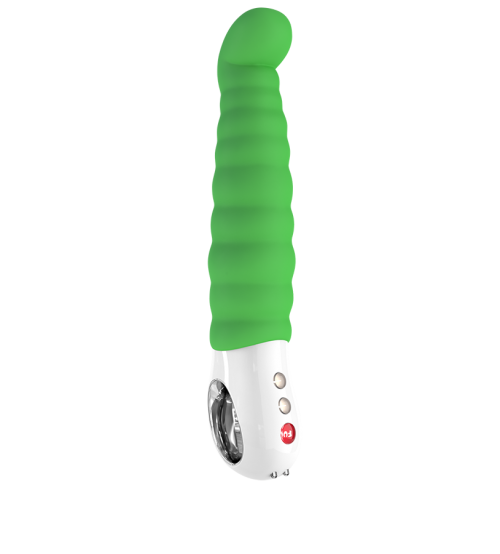 Вібратор з загнутим кінчиком Fun Factory PATCHY PAUL G5 зелений, фото 1
