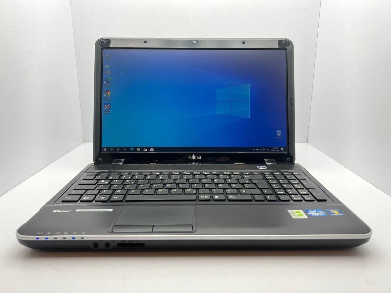 Б/в Ноутбук Fujitsu Lifebook AH531 15.6" 1366x768| Core i5-2410M| 4 GB RAM| 120 GB SSD| HD 3000